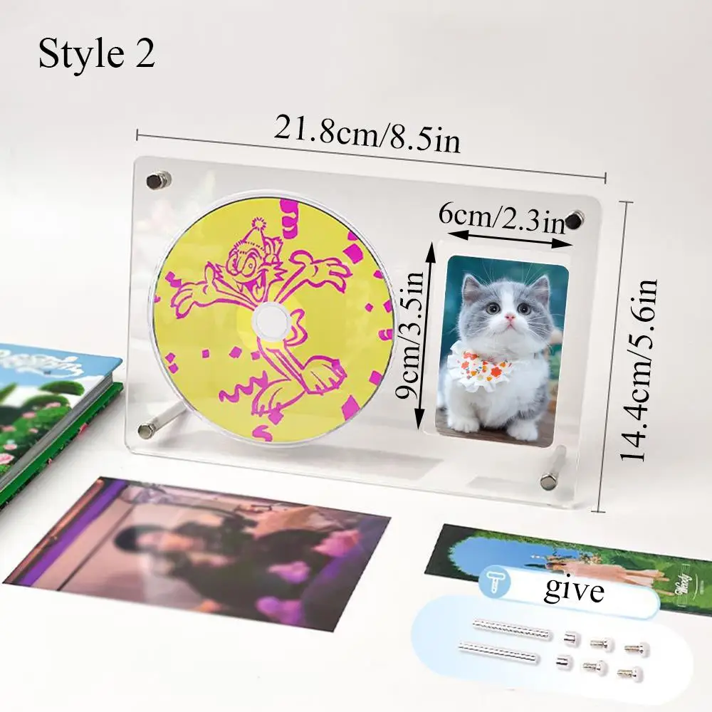 

Прозрачная акриловая фоторамка CD Idol