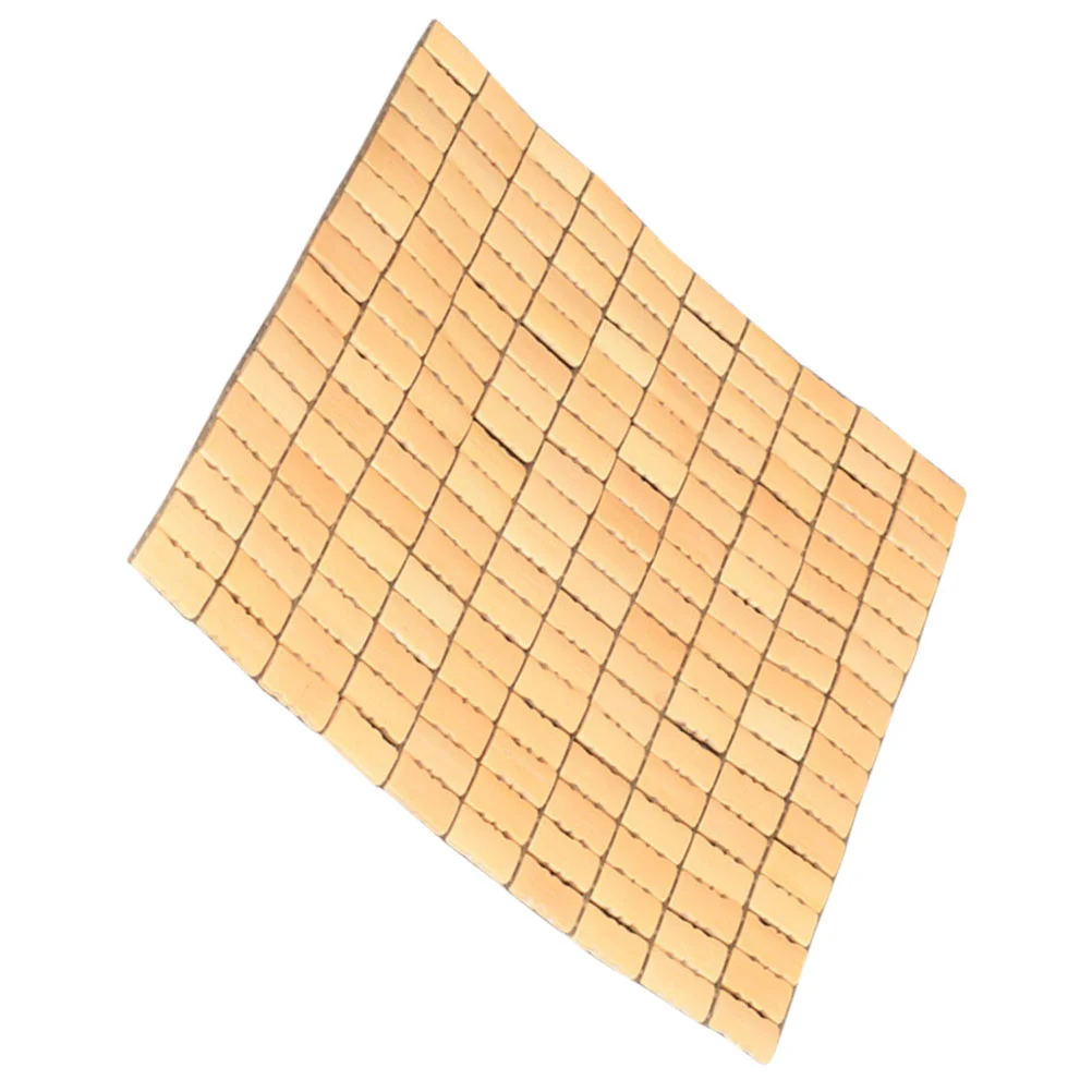 

Home Cushion Square Seat Mat Cushions Sitting Car Massage Floor Seating Small Spaces Netted Cover Kids Bamboo