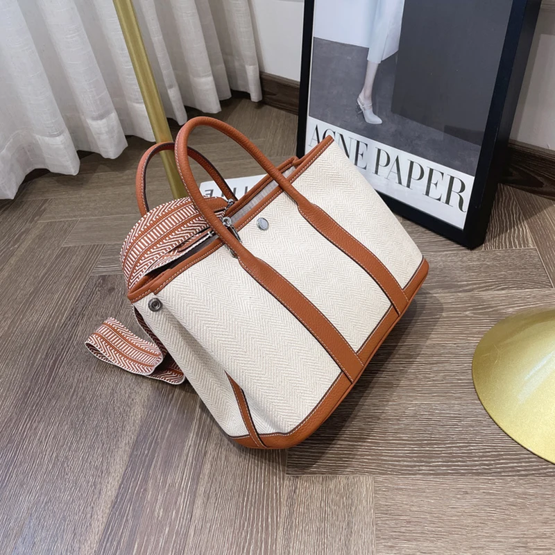 

2022 Designer Luxury Women's Bag Single Shoulder Bag Canvas Bag Large Bag