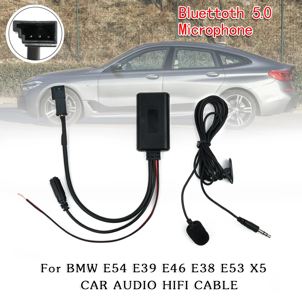 Parts Bluetooth Adapter Accessories Audio Black Car E16751 For BMW E54 E39 E46 E38 E53 HIFI Microphone Durable