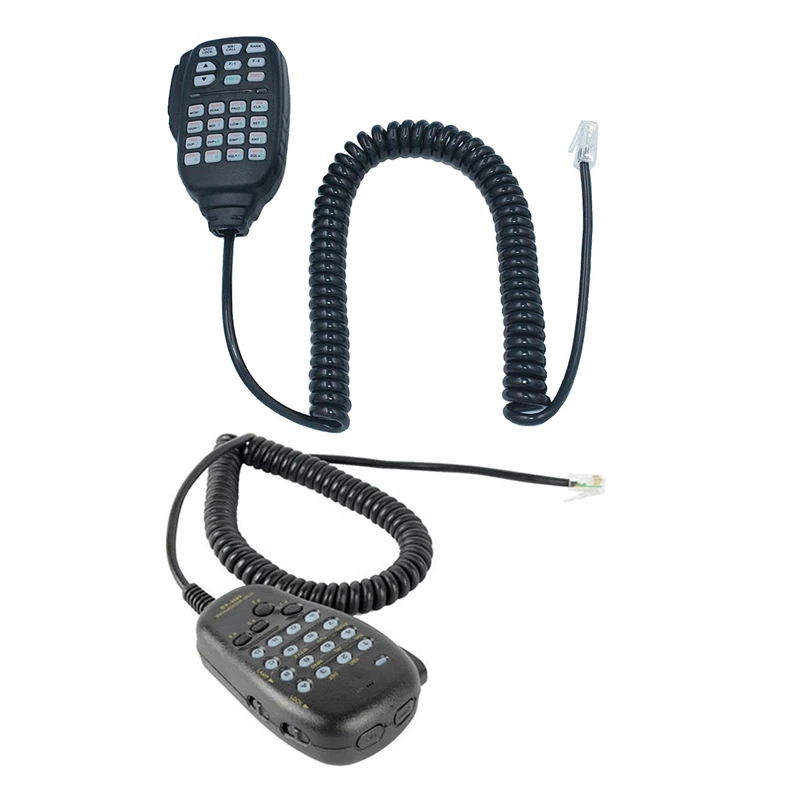 

2 шт. микрофон для динамика: 1 шт. для YAESU MH-48 DTMF микрофон для динамика и 1 шт.
