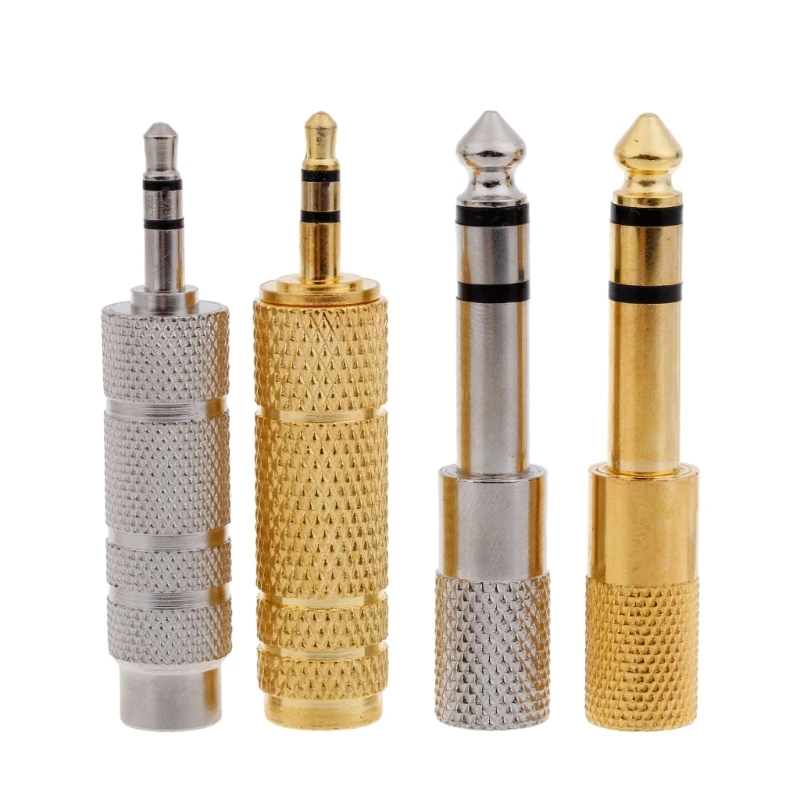 Профессиональный преобразователь с 3 5 мм на 6 35 для музыкального оборудования 4