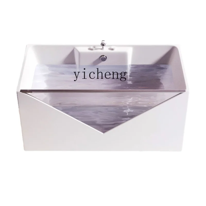 Ванночка для душа Xl с глубокими пузырями встроенная акриловая маленькая Бытовая