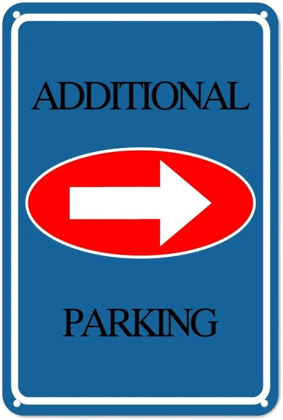 ddnl Prkng Metl Sgn Cun Tn 128n Wndproof Wll Decorn для людей Cve Frm Broom