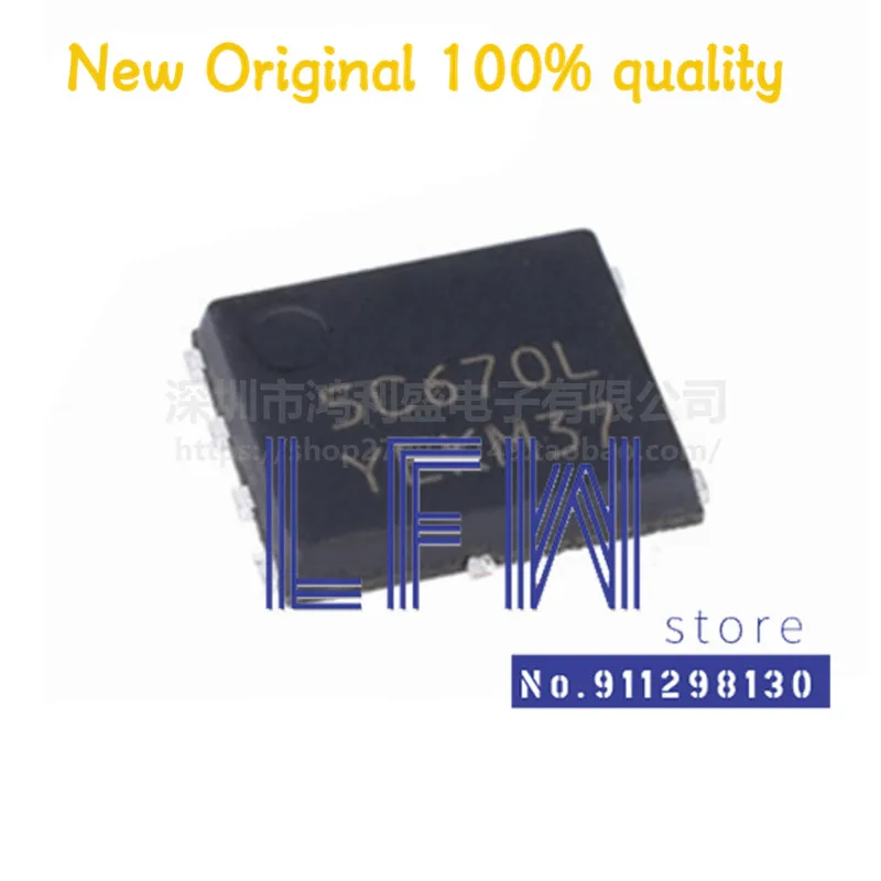 

10pcs/lot NTMFS5C670NLT1G NTMFS5C670L 5C670L SO-8FL Chipset 100% New&Original In Stock