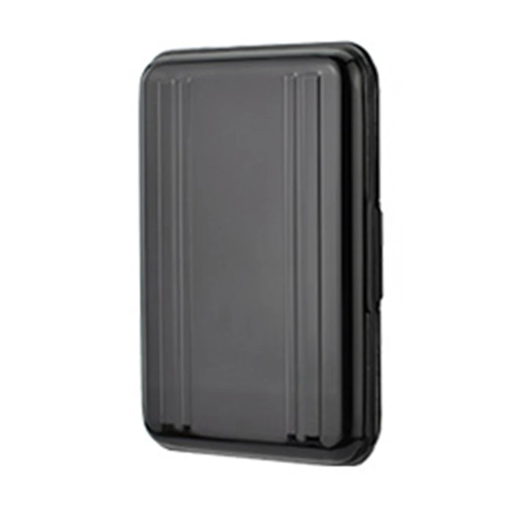 

Memory Card Anti Shock With 8 Slots Waterproof Organizer Portable Storage Box Holder Aluminium