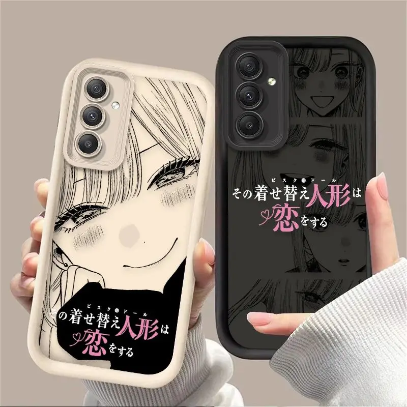 Фото Милый чехол для телефона Game Kitagawa Marin для Samsung Galaxy A05S A54 A05 A34 A24 A14 A53 A33 A23 A13 A52 A52S A32 A22 A12 A71 A51 A31 №2