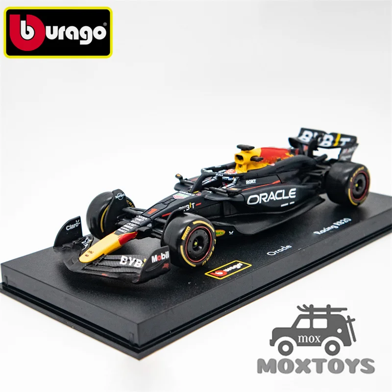Bburago 1:43 Oracle Racing RB20 с шлемом # Литая под давлением модель автомобиля Verstappen 1. Max.
