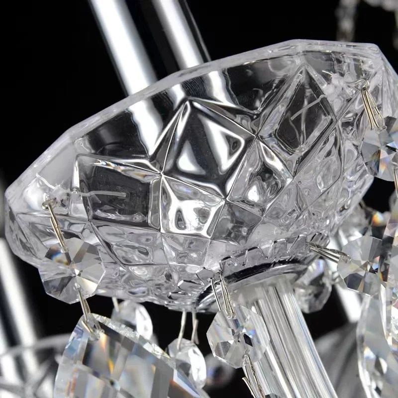 Роскошные современные минималистичные европейские свечи прозрачные