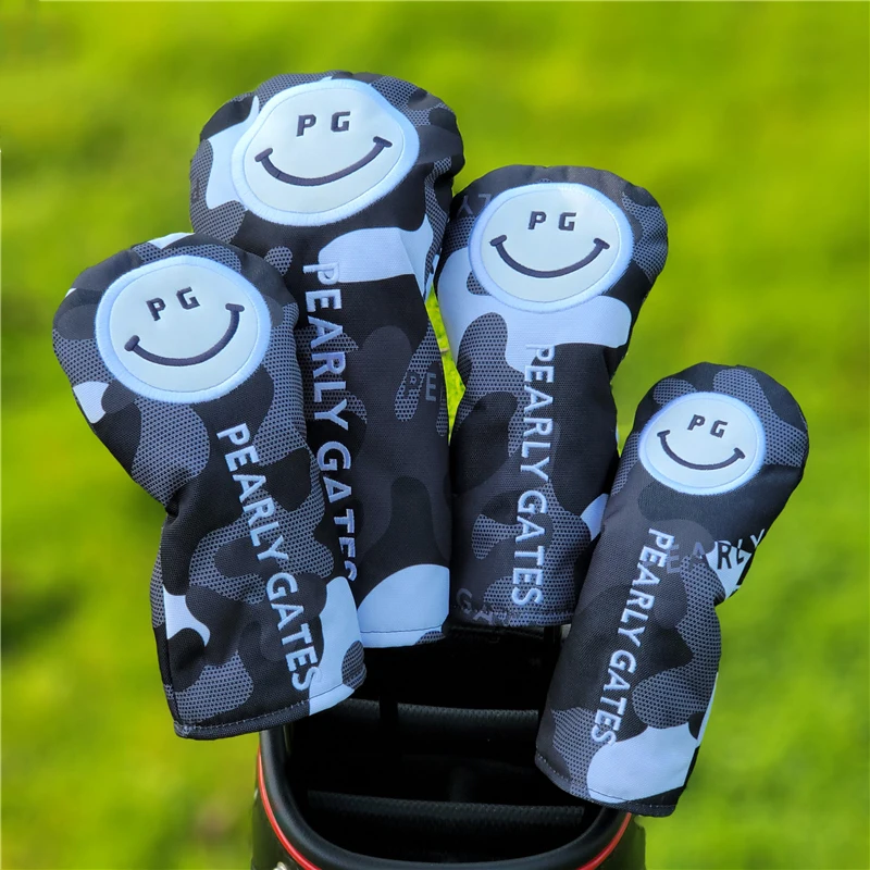 

Smiley Chicken Leg Wood Cover Golf Club Cover Head Cover Ball Head Cover Protective Cover Cap