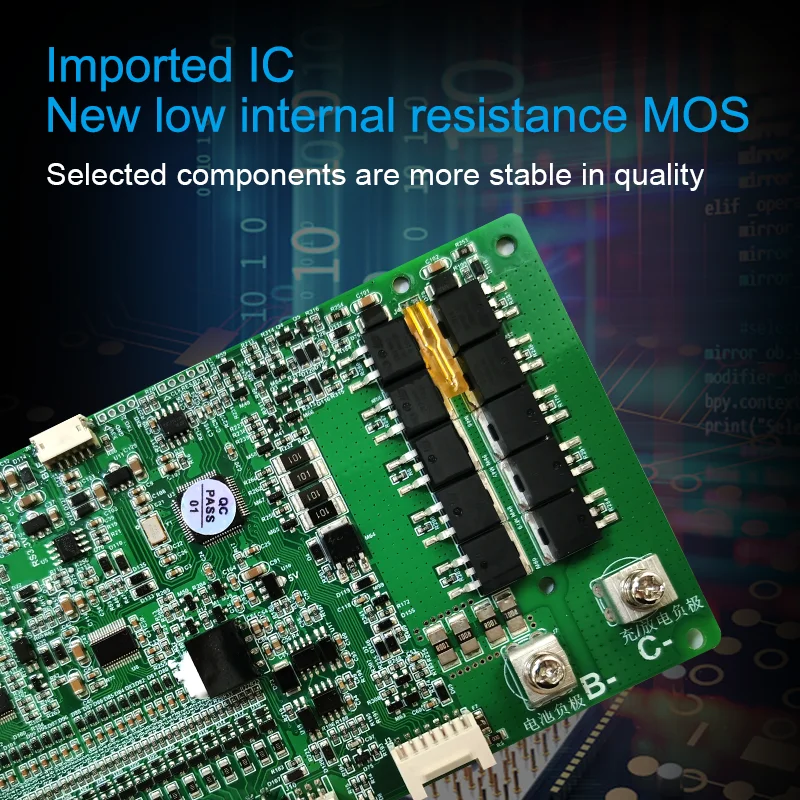 Фото Плата BMS для оригинальной батареи Super Soco, поддержка TS/TC 17S 50A с Bluetooth-приложением, аксессуары Super Soco