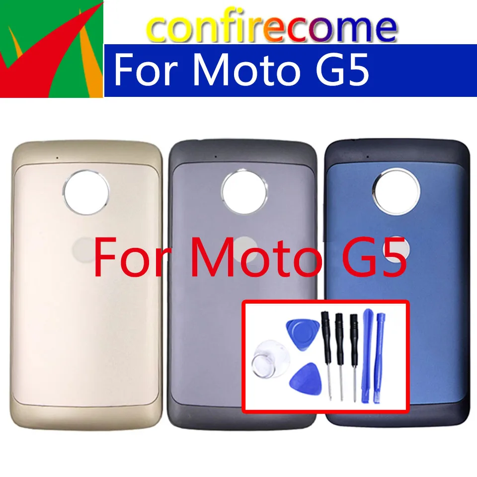 

Replacement For Motorola Moto G5 Battery Back Cover Rear Housing Case Chassis Shell