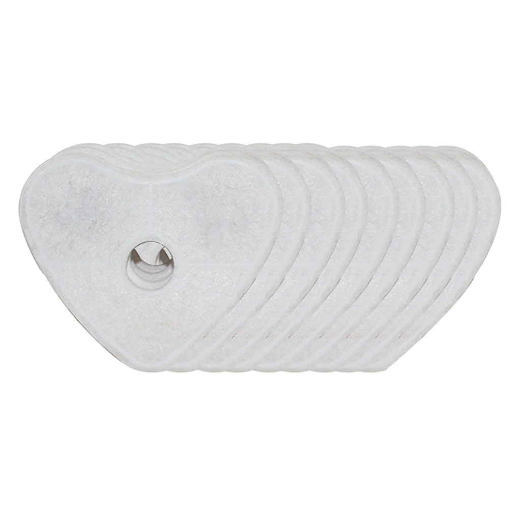 

40 Pcs Pet Fountain Filter Cotton Layer Activated Carbon Cat Fountain Filters