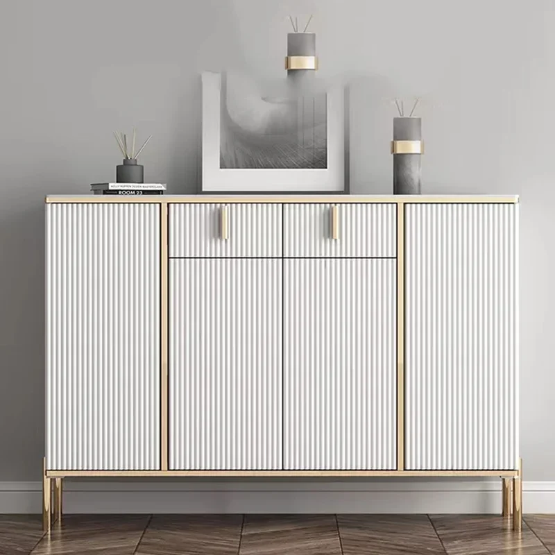 Космическая гостиная шкафы для обуви подставка полка роскошные деревянные полки