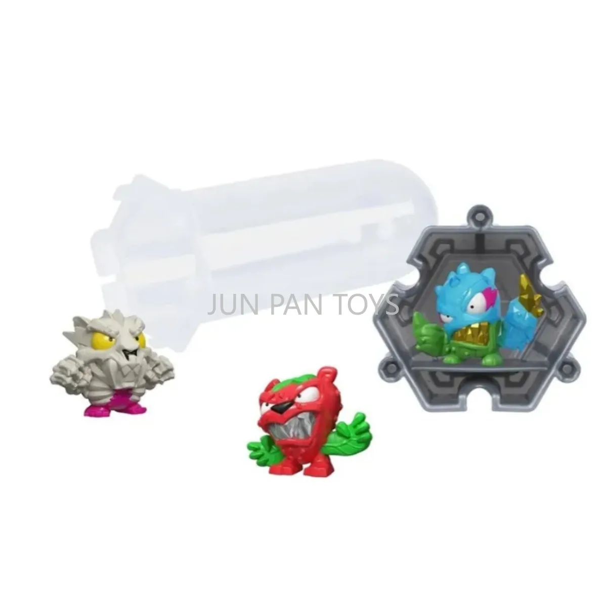 Фото Оригинальный набор MrBeast Lab Swarms Hyper Fusion Series 3: 3 тюбика с 1-дюймовыми фигурками Micro Beasts, коллекционные игрушки для детей, подарок. №3