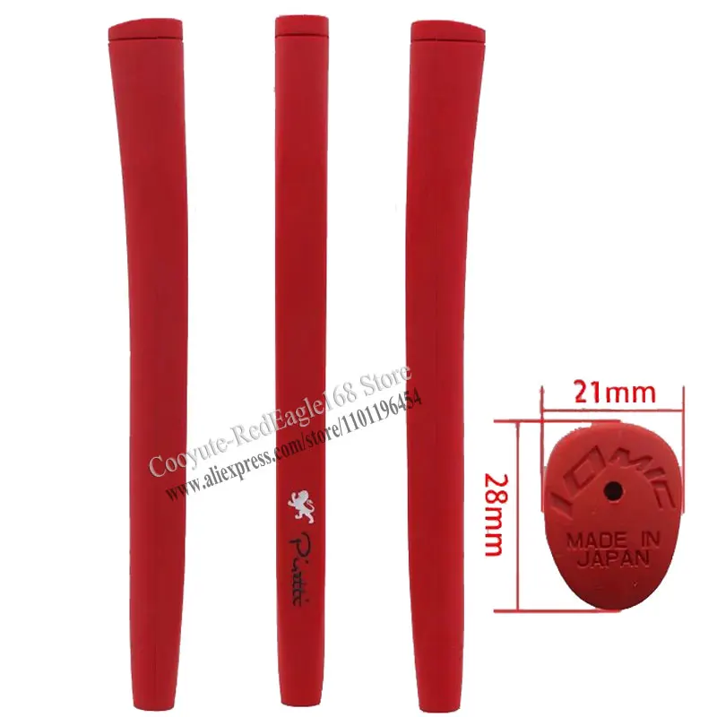 

New Golf Clubs Grips High Quality Rubber Golf Grips Red Colors Golf Putter Grips Free Shipping