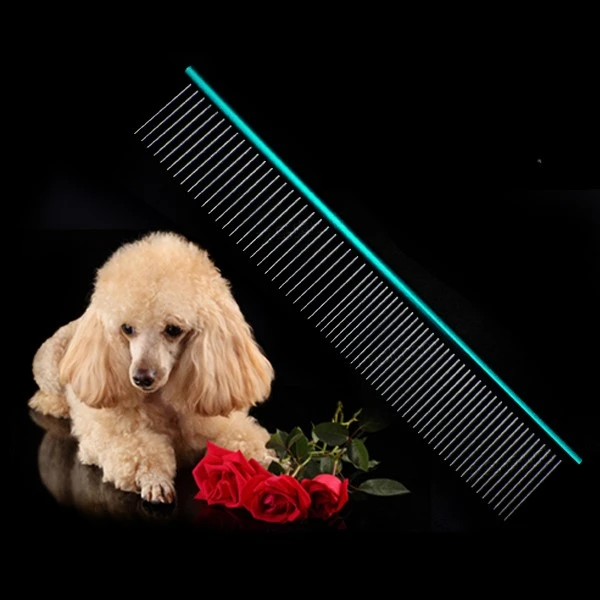 

Stainless Steel Dog Comb Pet Comb Metal Lice Comb For Grooming