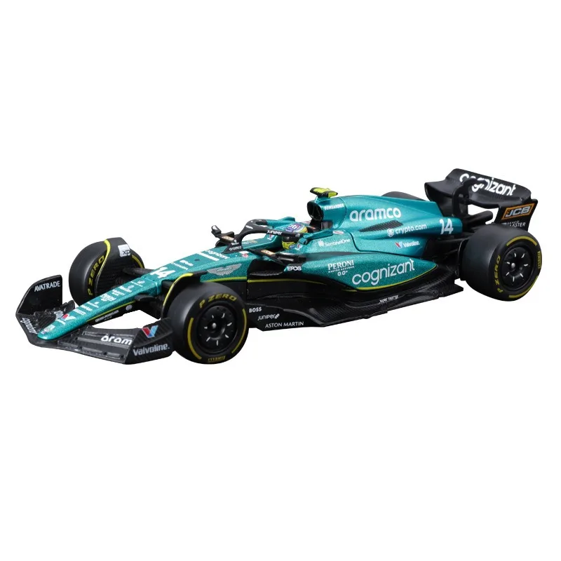Модель автомобиля Aston Martin Aramco F1 Team AMR23 2023 Bburago 1:43