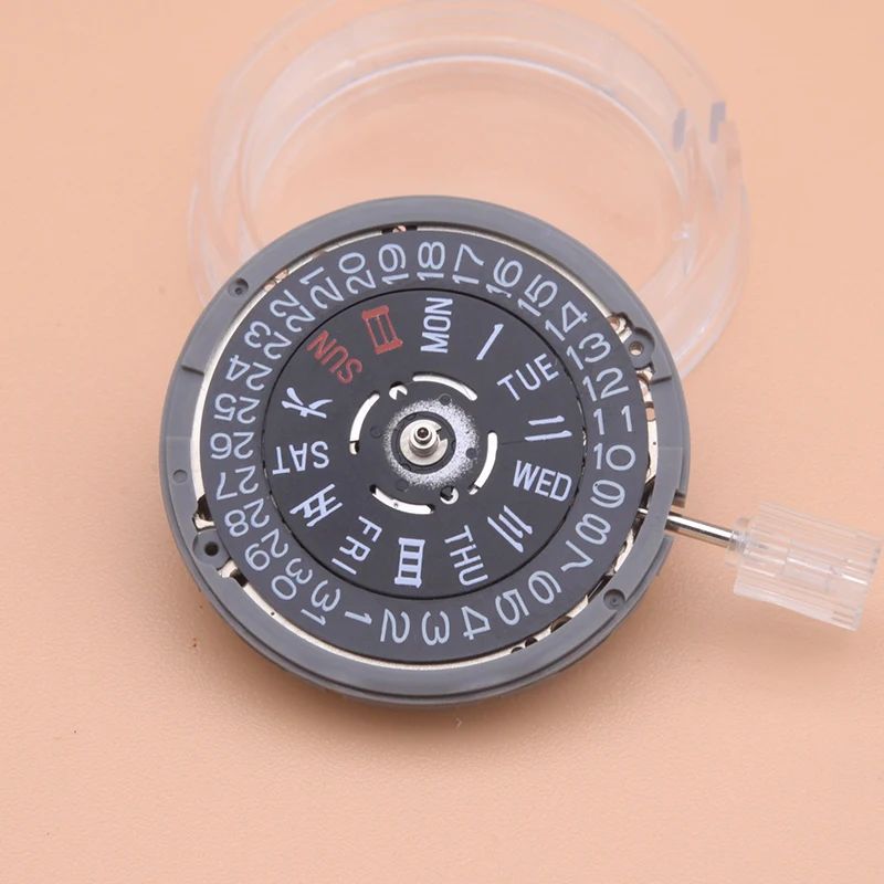 Japan Seiko NH36 NH36A Automatic Movement Crown At 3.0/3.8 Seiko Diving Watch Repair Original New 24 Jewels NH36 Mechanical Movt