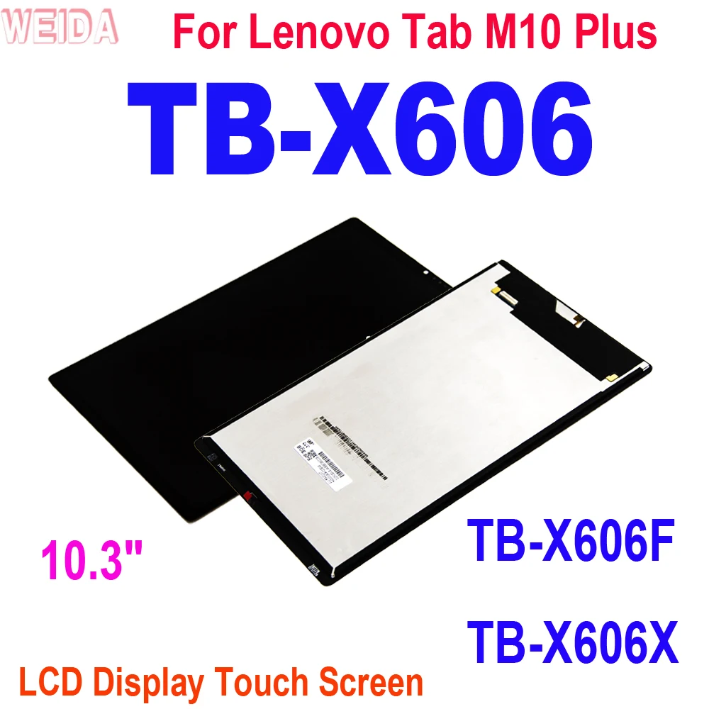 

ЖК-дисплей 10,3 дюйма для Lenovo Tab M10 Plus TB-X606 TB-X606F X606, ЖК-дисплей, сенсорный экран, дигитайзер, инструменты для замены