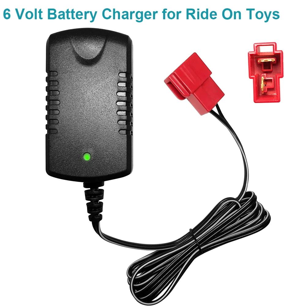 6 Volt Battery Charger for Child Ride On Car Rollplay Porsch