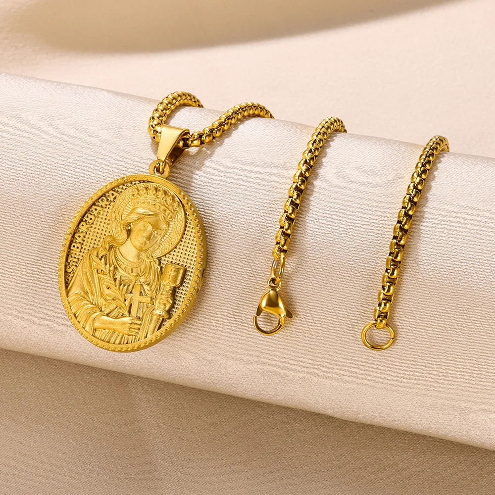 Эстетическое ожерелье высокого качества из нержавеющей стали для женщин и