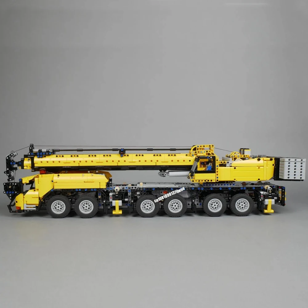 НОВЫЙ 3593 шт. MOC city Engineering Series Grove GMK6400 модель мобильного крана сделай сам творческие