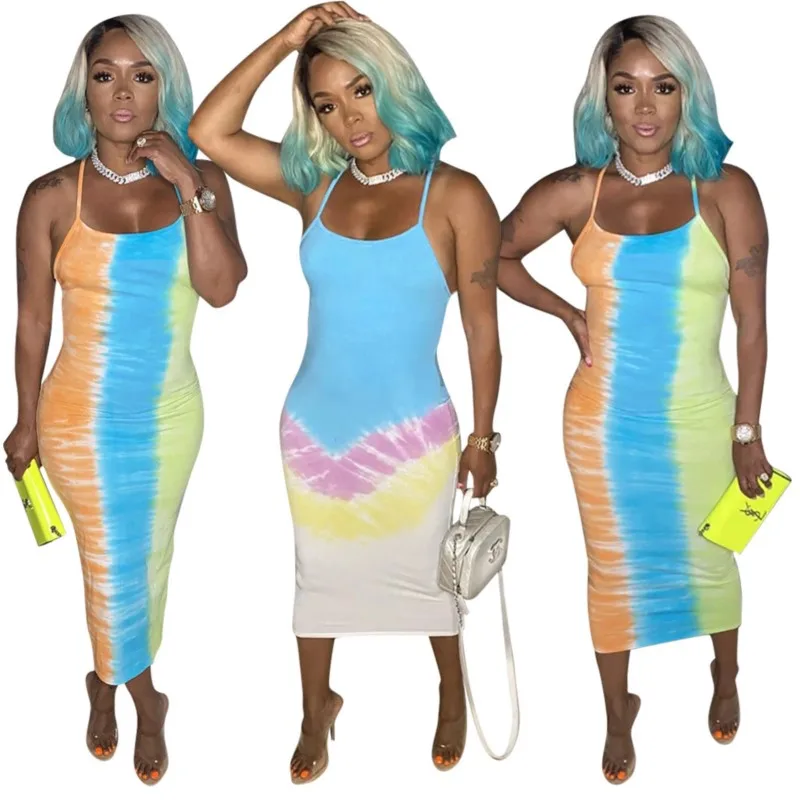 

Женское пляжное платье, накидка для купания на лето 2023, пляжная одежда из спандекса с принтом на лямках, кафтан, купальник, женский купальник