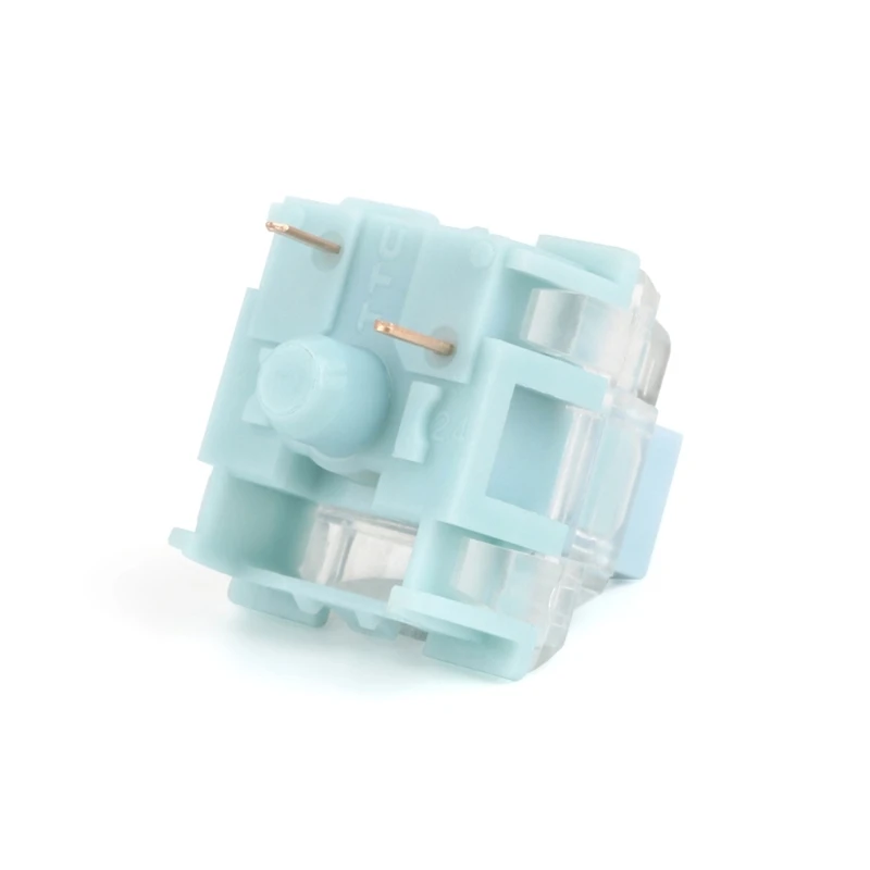 Механическая клавиатура TTC Silent Blueish White 3pin 42g Позолоченная пружина