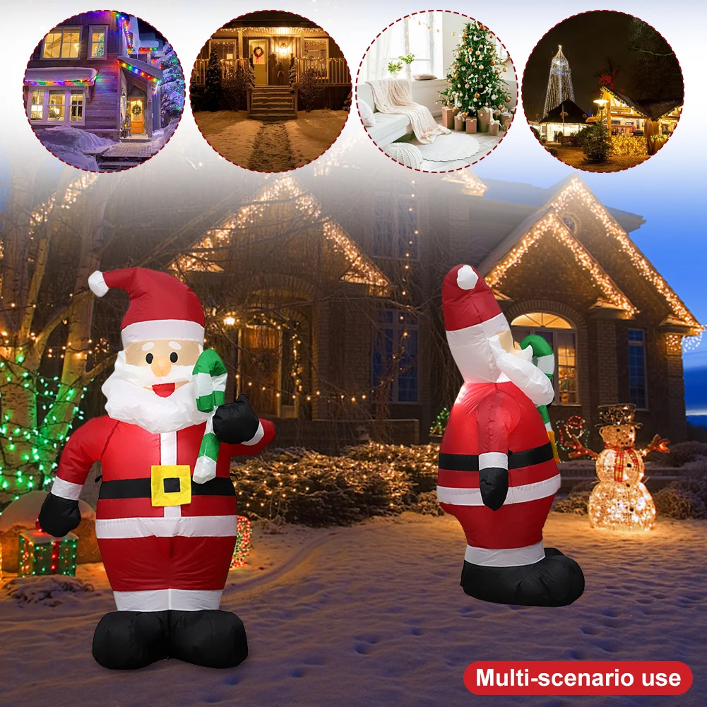 Гигантское Надувное Рождественское Украшение Со Светодиодной Подсветкой