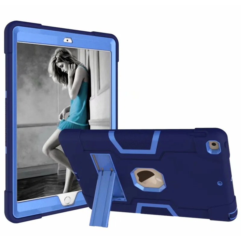 

Armor Case For iPad 10.2 inch 2019 2020 2021 iPad 7 8 9 Heavy Duty Silicone TPU PC Hard Stand Drop Shock Proof Fundas Coque