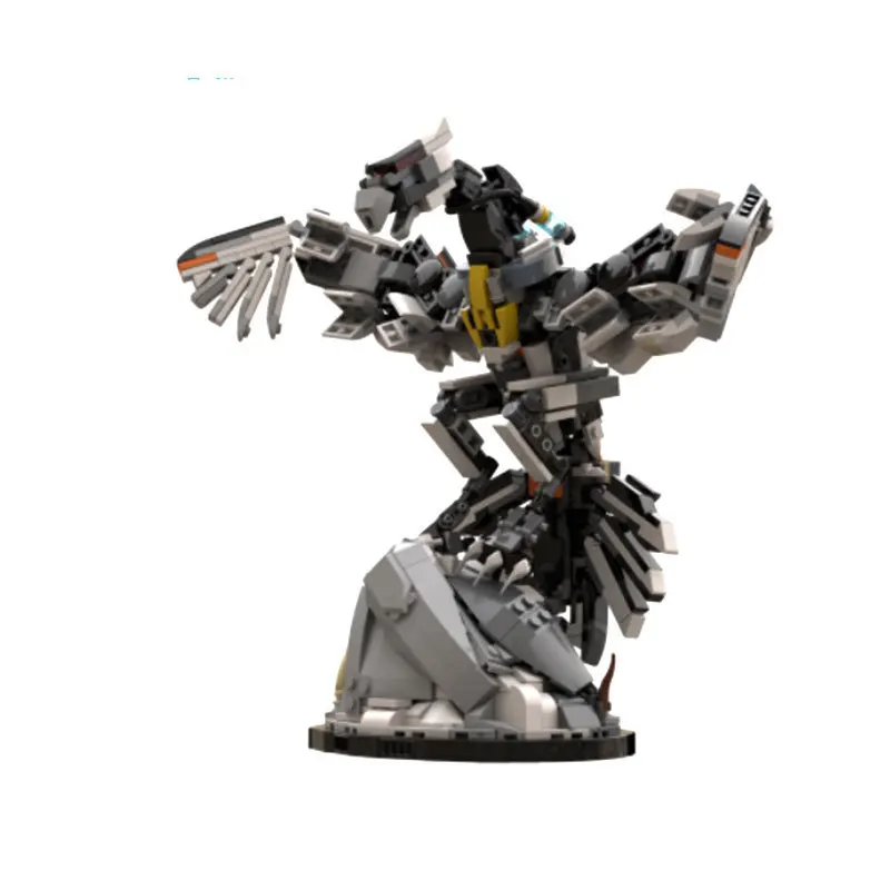 Building Block Mechanical Monster Mech Constructor Bricks Toys For Children Gift