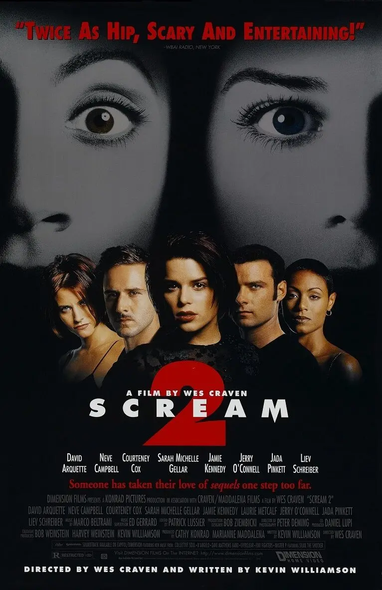 

Scream 2 Movie Art Picture Print Silk Poster Home Wall Decor