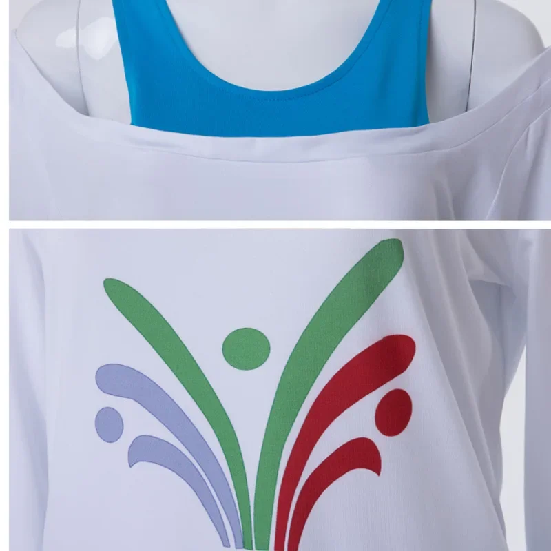 Новинка 2024 костюм для косплея Overwatch Mei Cos одежда с белым медведем милые пижамы