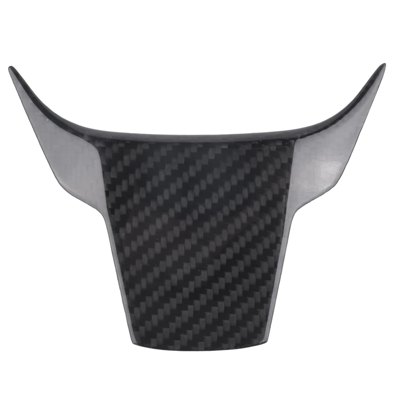 

Carbon Fiber Steering Wheel Special Interior Cover Decoration Trim For Honda Civic 2016 2017 2018 2019 2020