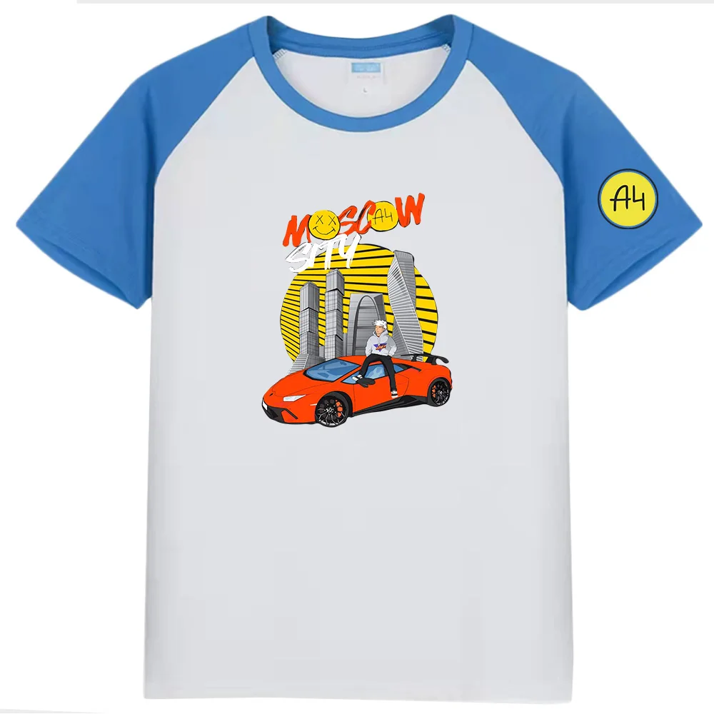 Merch A4 Lamba T-Shirts Kid's Summer Baby Boy Clothes Chidren Casual Clothing Girl's Tops а4 мерч для детей 100%Cotoon Tee Shirt