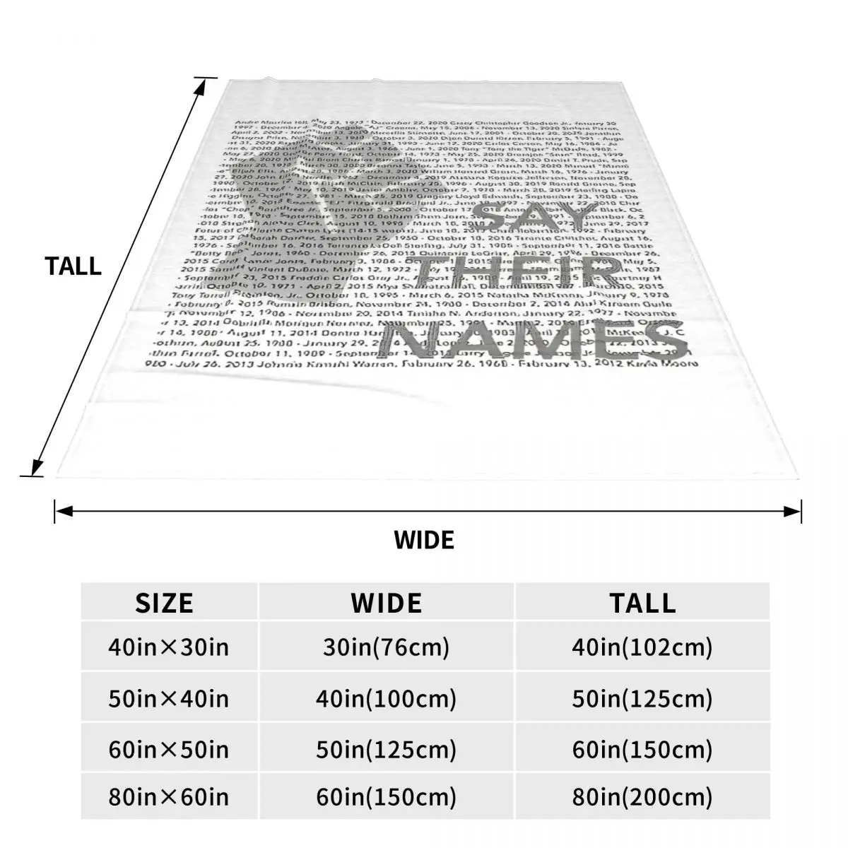 Фланелевое одеяло George Floyd