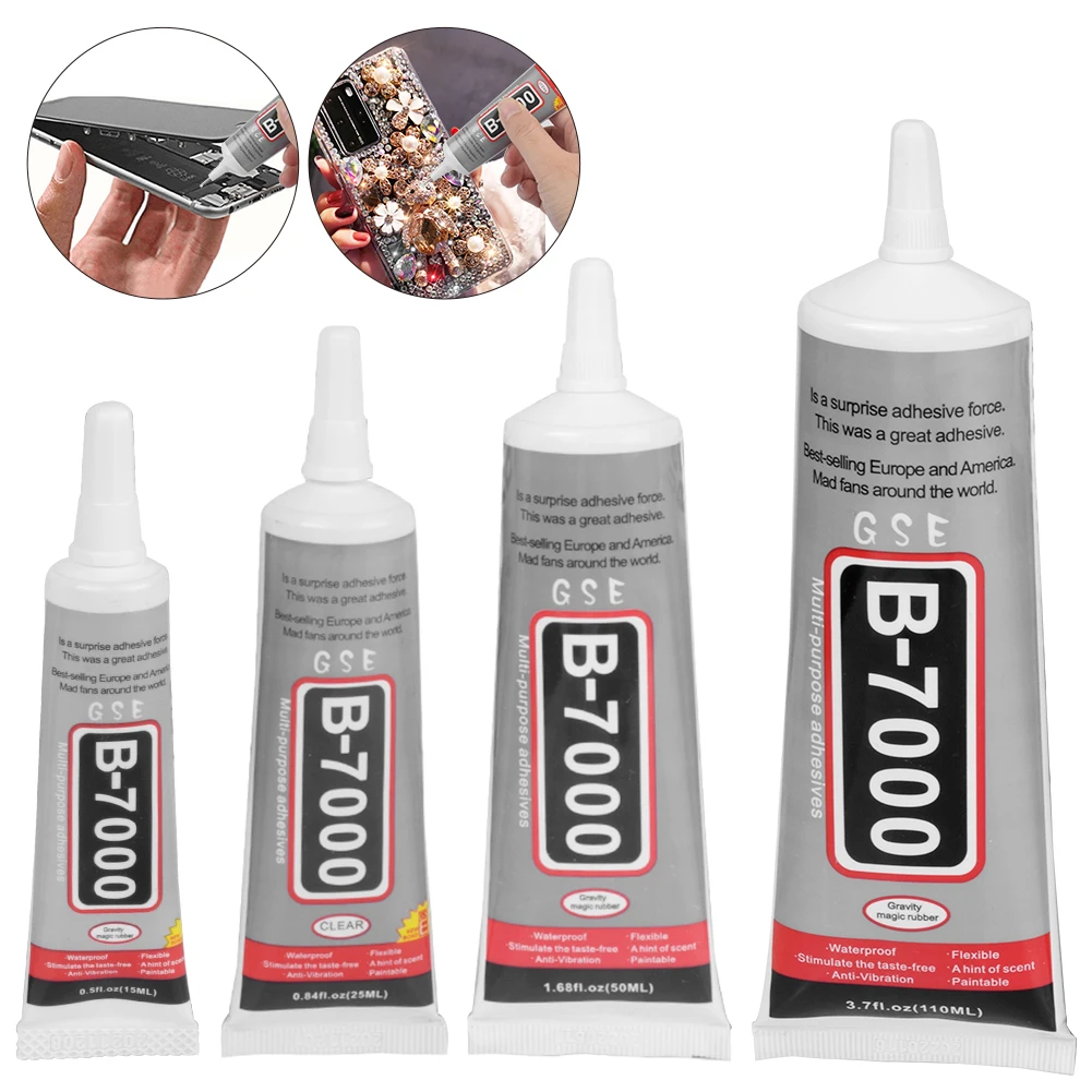 

B7000 15ml 25ml 50ml 110ml Glue For Adhesive Repair Phone Touch Screen Needles Epoxy Resin Diy Jewelry Crafts Glass Supplies