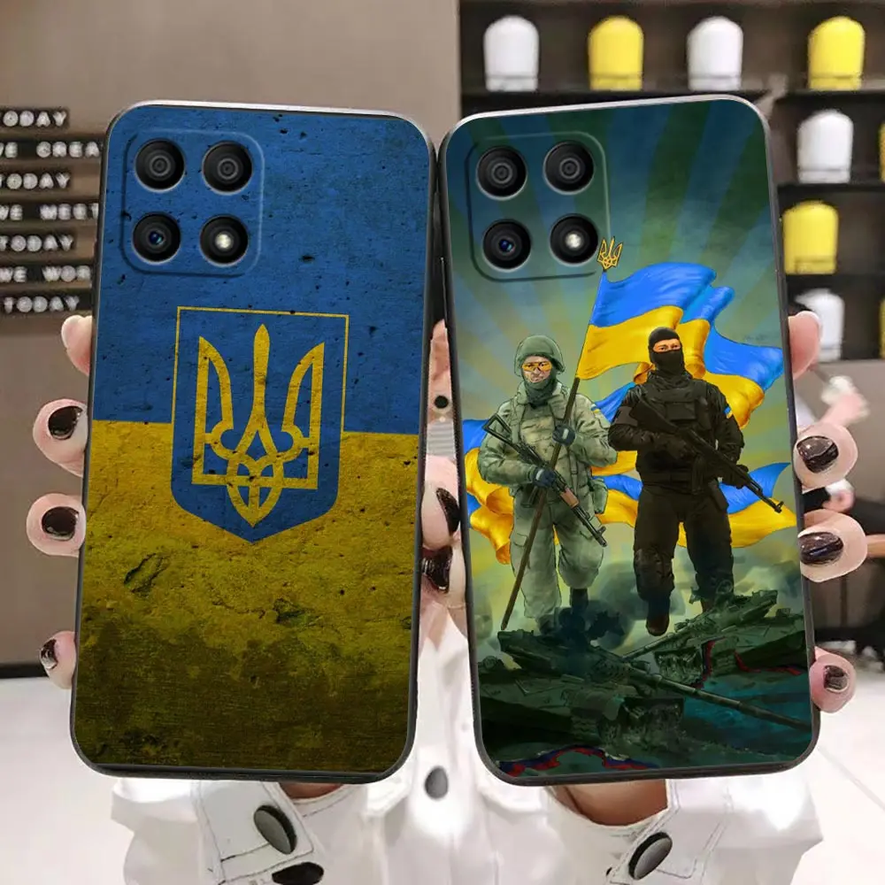 

Case For Huawei Honor X40 X30 X20 X10 X9 X9A X8 X7 5G V40 V30 V20 V10 V9 Magic 3 4 5 Pro Case Funda Shell Capa Flag Of Ukraine