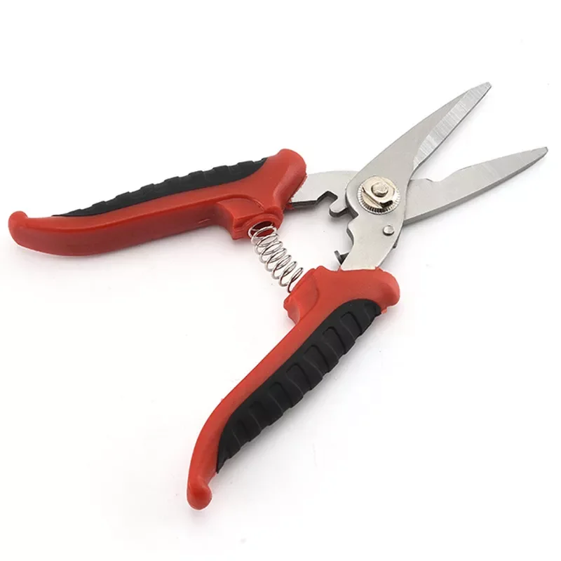 

Multifunction Metal Scissors Cable Stripping Shears Stainless Steel Electrician Tool Decrustation Pliers
