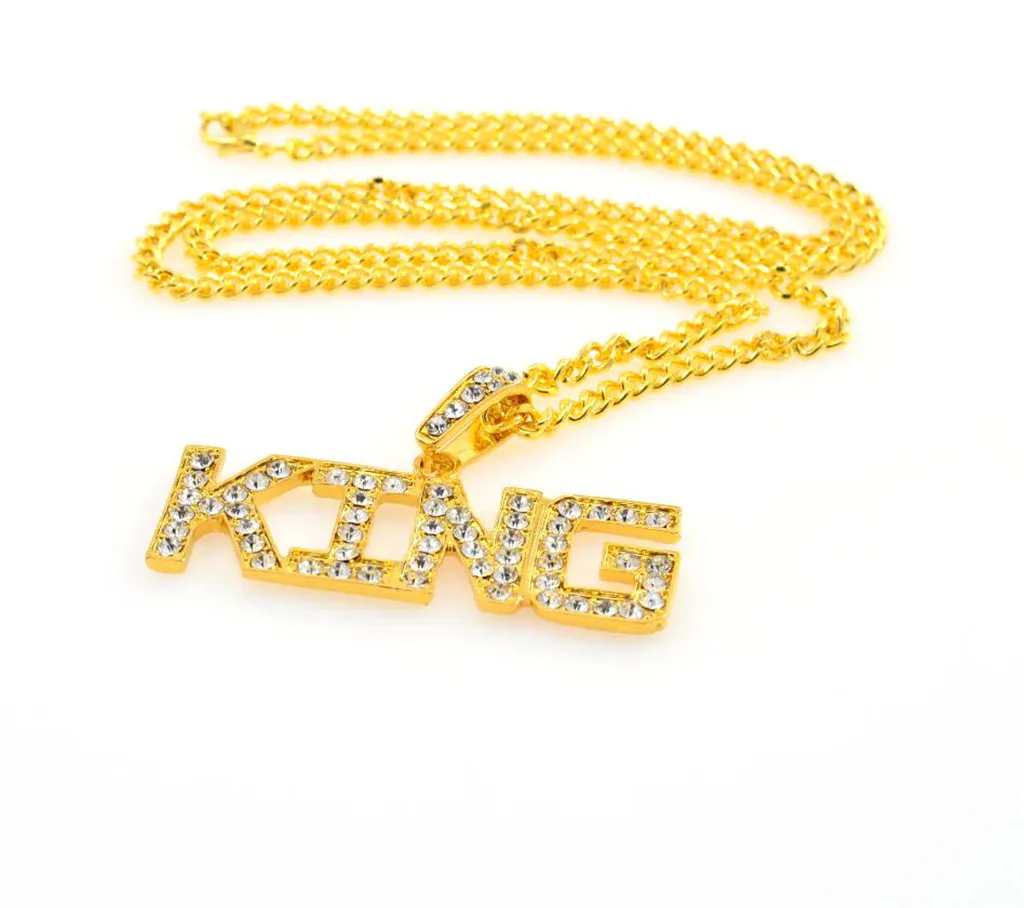 

Men's American Letter New European Hop Pendant and Necklace Trend Hip Necklaces & Pendants