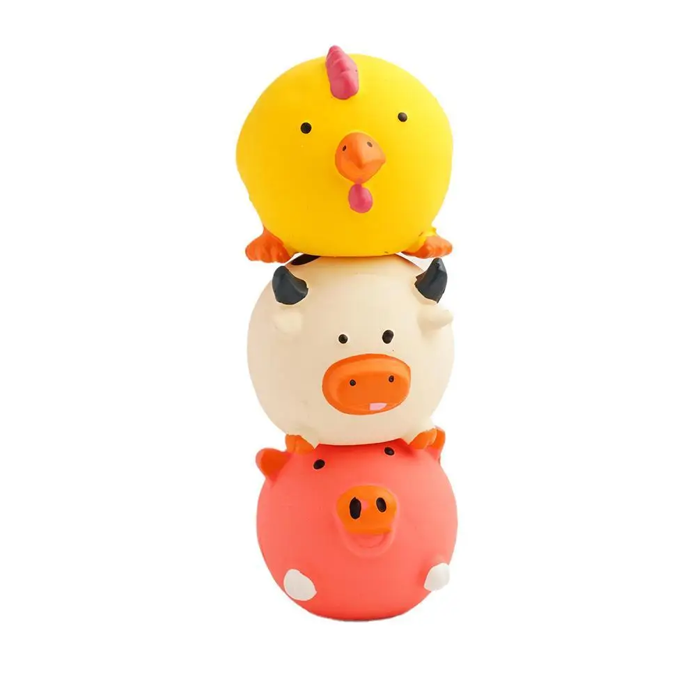 1 шт. резиновая игрушка-пищалка для собак Y9Z2