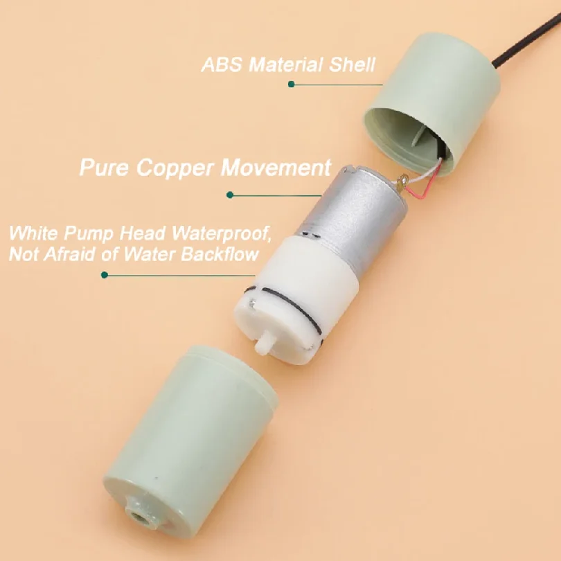 Фото USB-компрессор для аквариума, бесшумный портативный мини-аэратор для аквариума, кислородный насос, аксессуары для аквариума, 5В №4