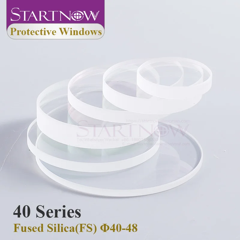 Startnow волоконная лазерная линза 1064 нм диаметром 40 мм защитные окна для лазера 40X5 DNE