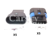 1 set 5p car male female docking connector automobile electric wire socket 12162825 auto accessories