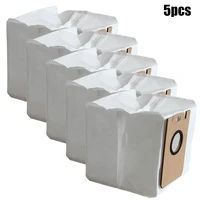 5dust bags for xiaomi viomi s9 vacuum cleaner filter bag dust bag capacity 3l robot vacuum cleaner spare parts dust bag replace