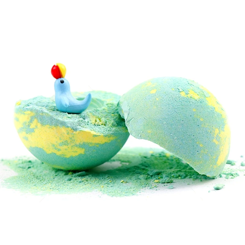 

6Pcs/Set Kids Handmade Bath Bombs with Surpirse Toys Inside Funny Natural Essential Oil Colorful Bubble SPA Shower Salt Ball