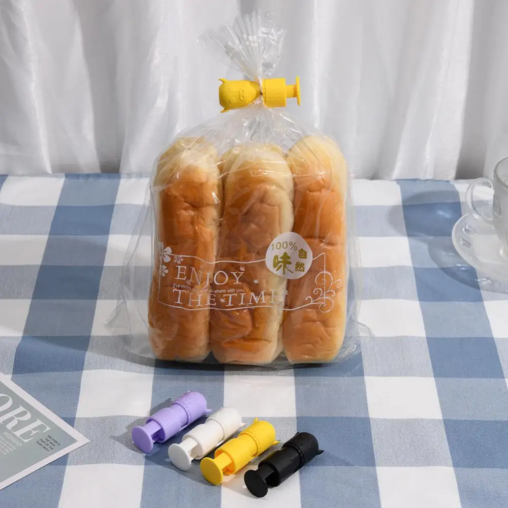 

Bag Clip Cartoon Snack Bag Sealing Clip Portable Moisture-proof Elastic Clips Food Preservation Sealer Clamp Kitchen Accessories