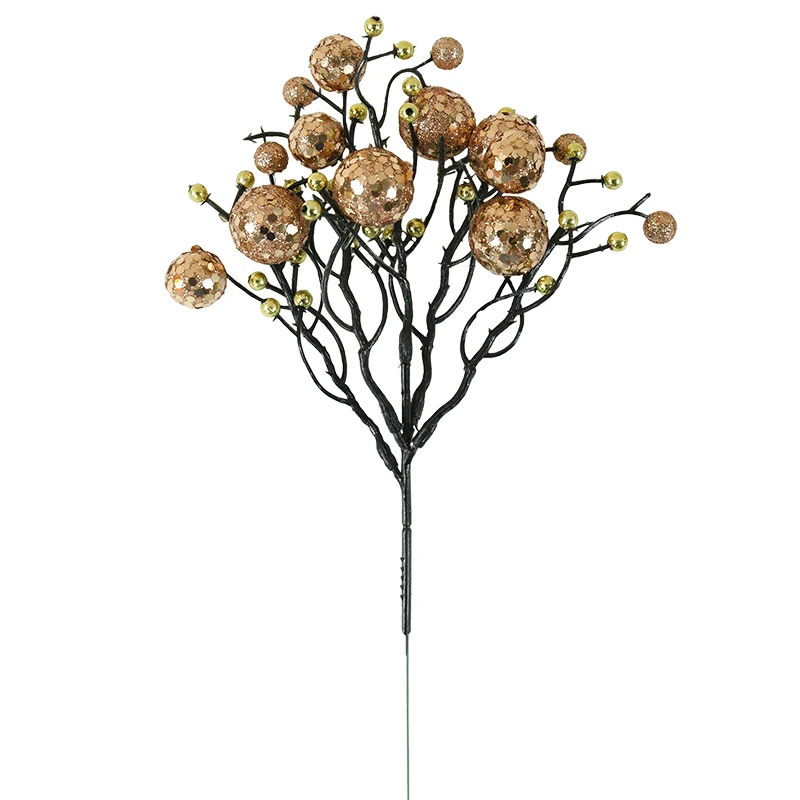 

Искусственные ягоды и ветки с тычинками CYZQ