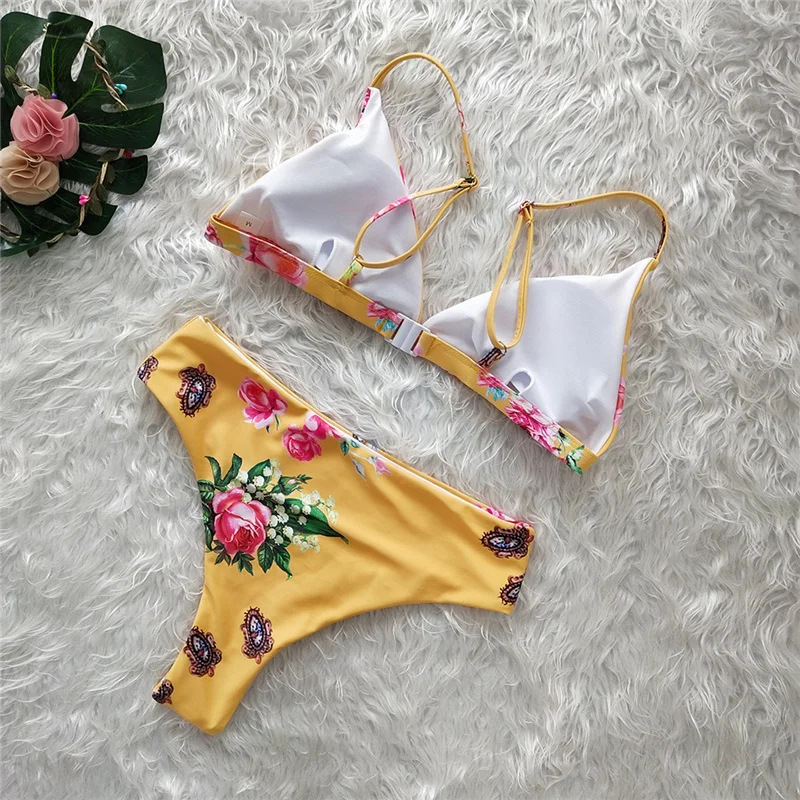 

Женский купальник-бикини 2022, привлекательный купальник с леопардовым принтом